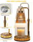 Candle Warmer Lamp with Timer Dimmable, Birthday Gifts for Women Mom, House Warming Gifts New Home Decor, Wax Melt Warmer for Jar Candles with 2 Bulbs