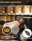 Candle Warmer Lamp with Timer Dimmable, Birthday Gifts for Women Mom, House Warming Gifts New Home Decor, Wax Melt Warmer for Jar Candles with 2 Bulbs